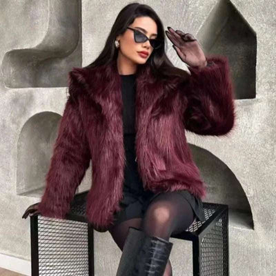 TRISHA מעיל פרווה