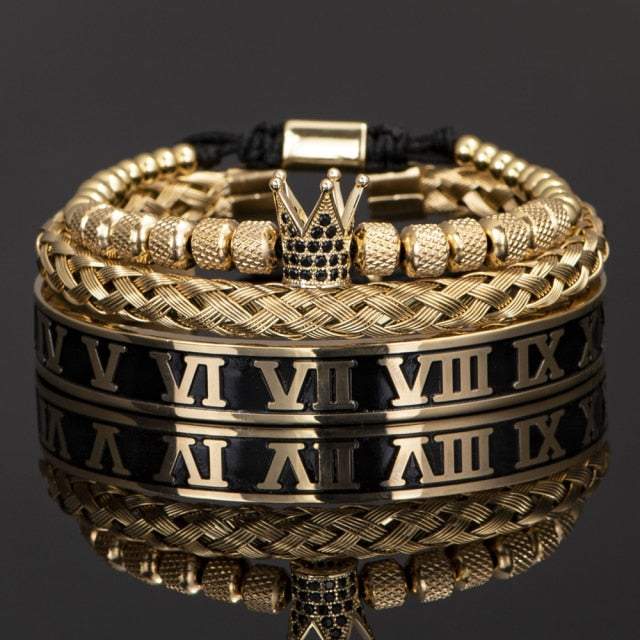 Crown סט צמידים-Popxix-