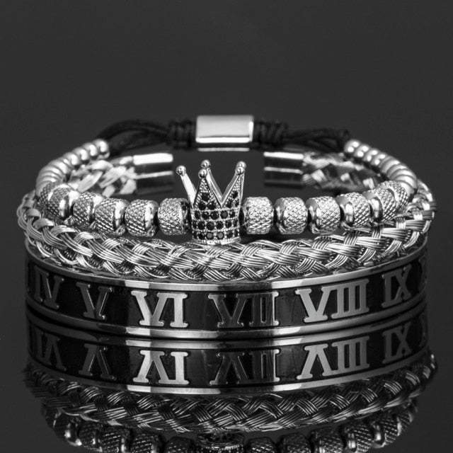 Crown סט צמידים-Popxix-