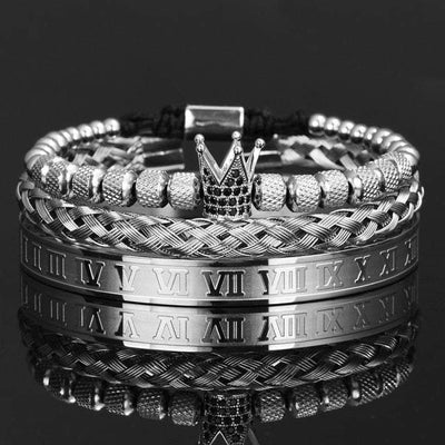 Crown סט צמידים-Popxix-