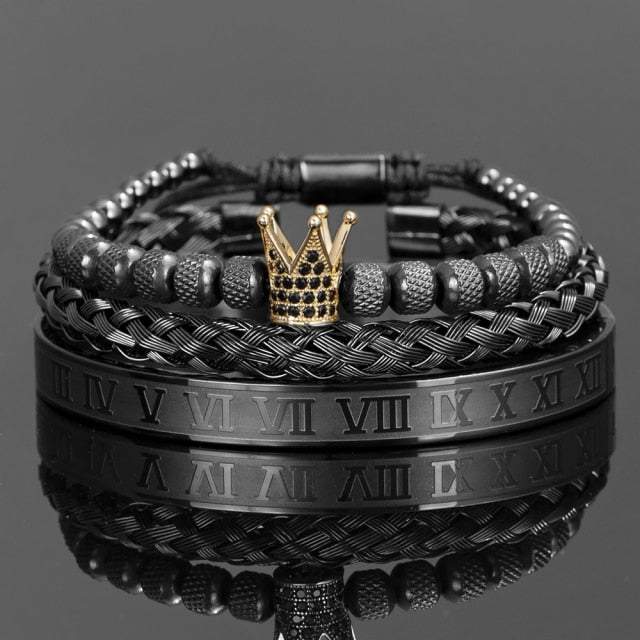 Crown סט צמידים-Popxix-
