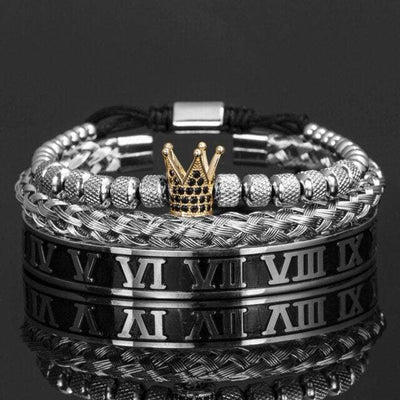 Crown סט צמידים-Popxix-