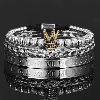 Crown סט צמידים-Popxix-